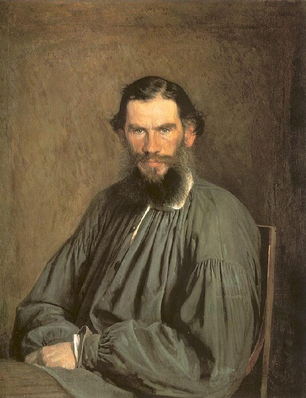 Kramskoy, Ivan Nikolaevich Portrait of the Writer Leo Tolstoy